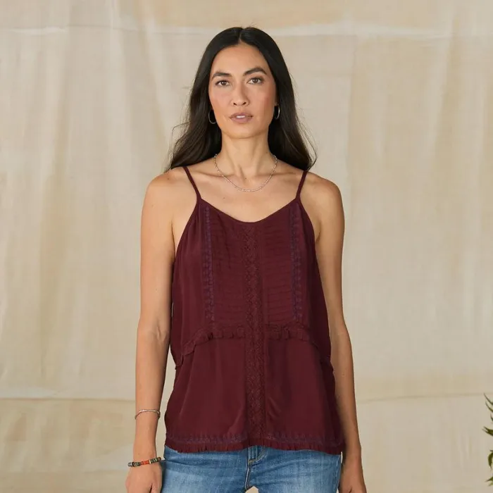 Women Vintage Veronica Camisole Black Sundance Catalog Tops Women Vintage Veronica Camisole Black Sundance Catalog Tops