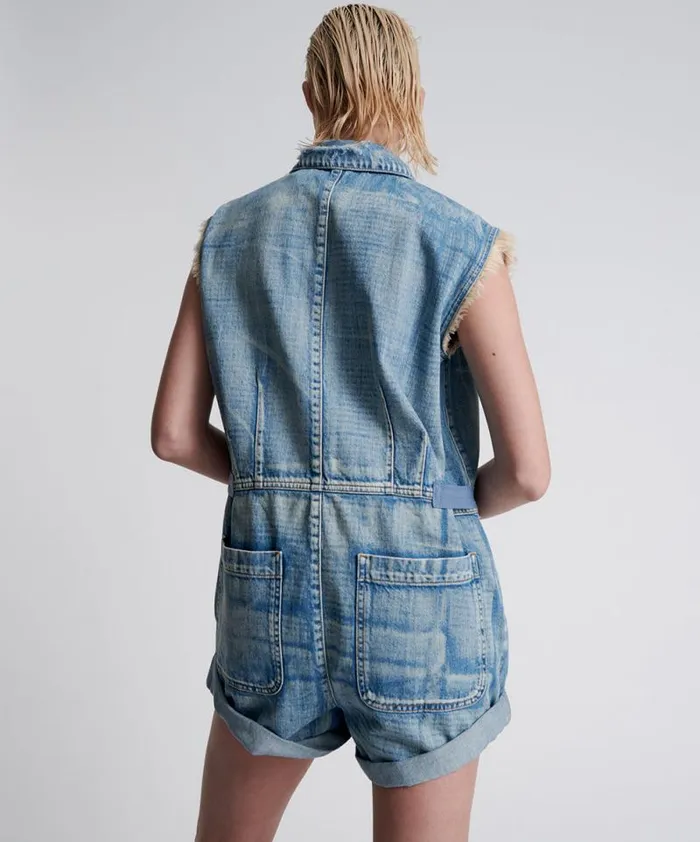 Women WORN OUT HENDRIXE PALISADES OVERALL One Teaspoon Denim Jumpsuits Women WORN OUT HENDRIXE PALISADES OVERALL One Teaspoon Denim Jumpsuits