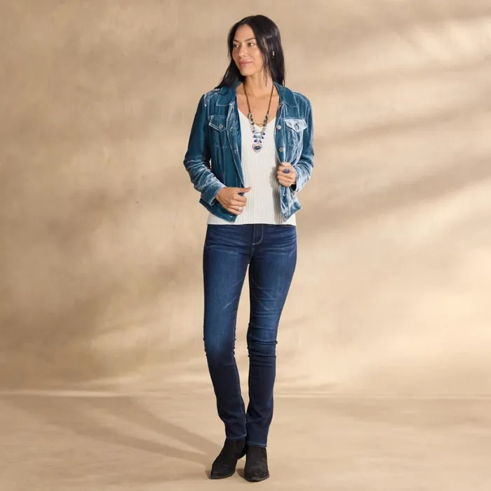 Women Wren II Velvet Jacket Petite Aquamarine Sundance Catalog Petite Styles Women Wren II Velvet Jacket Petite Aquamarine Sundance Catalog Petite Styles
