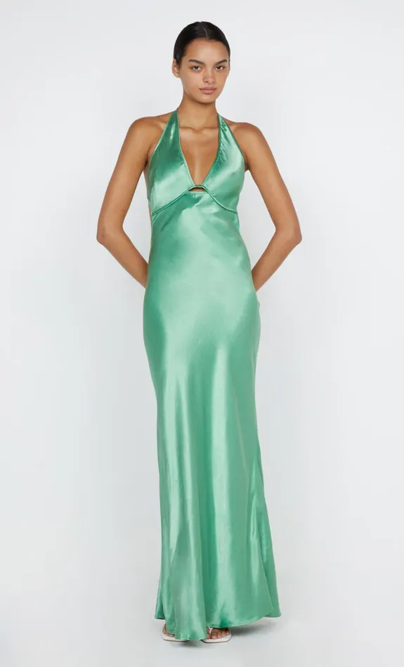 Women ZARIAH HALTER DRESS 8211 GREEN APPLE Bec Bridge Maxi Dresses