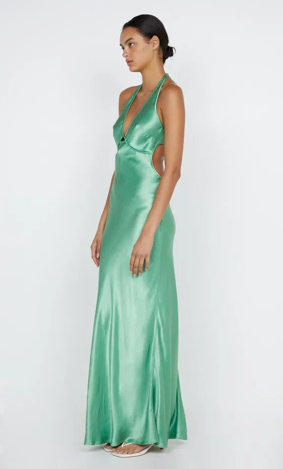 Women ZARIAH HALTER DRESS 8211 GREEN APPLE Bec Bridge Maxi Dresses