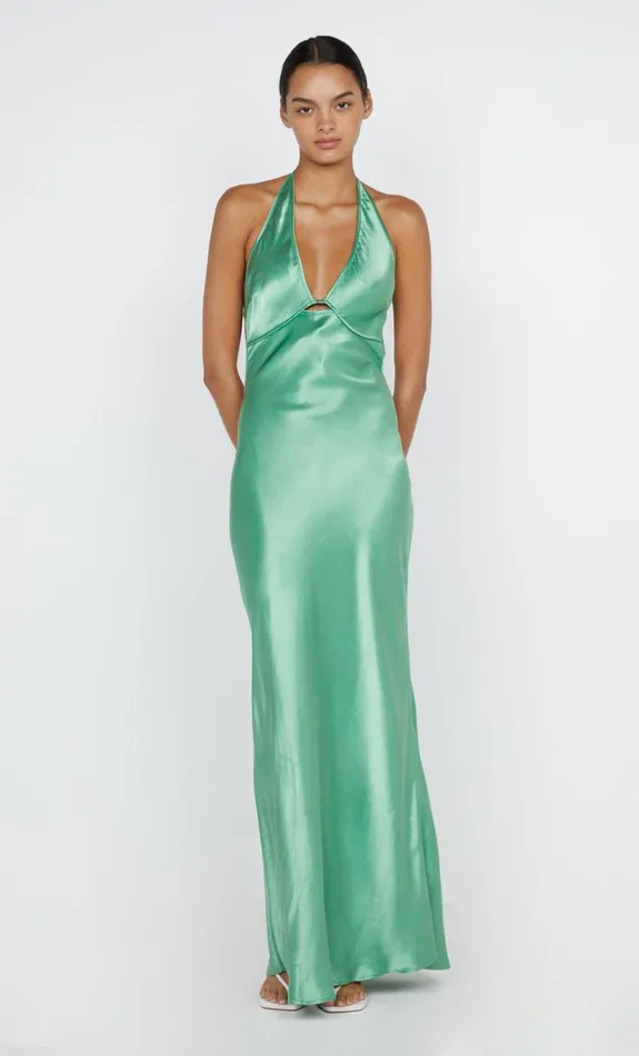 Women ZARIAH HALTER DRESS 8211 GREEN APPLE Bec Bridge Maxi Dresses