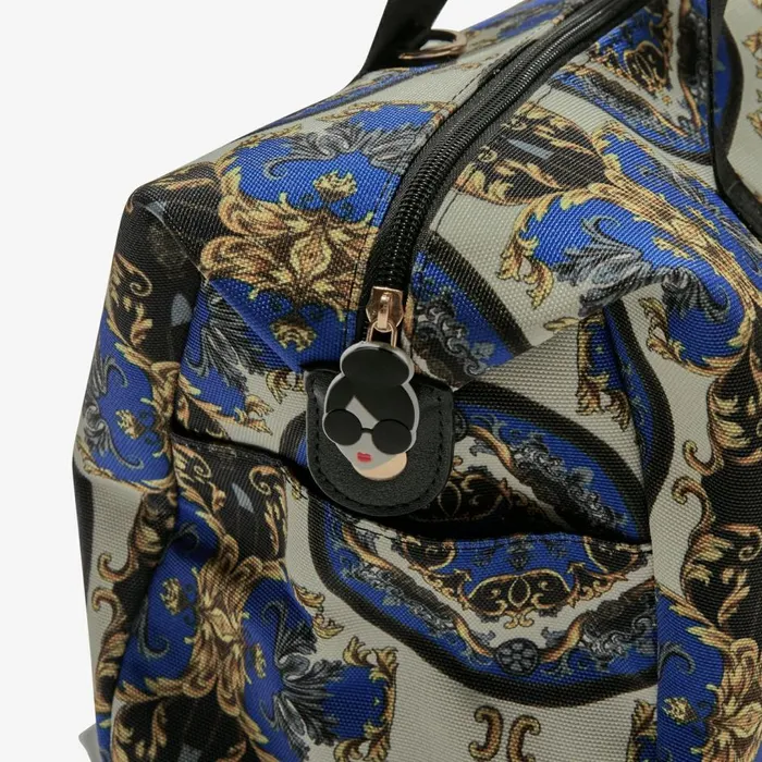 Womens Accessories Alice Olivia X Fabfitfun Duffle Bag Regal Romance Sapphire