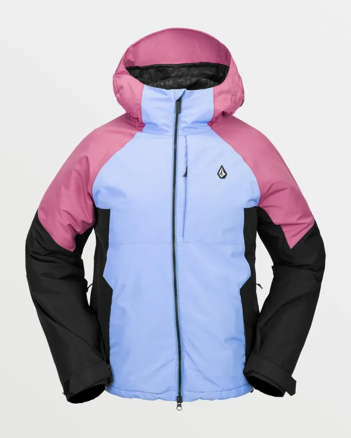 Womens Agate Insulated Jacket 8211 Crystal Blue Womens Volcom Jackets