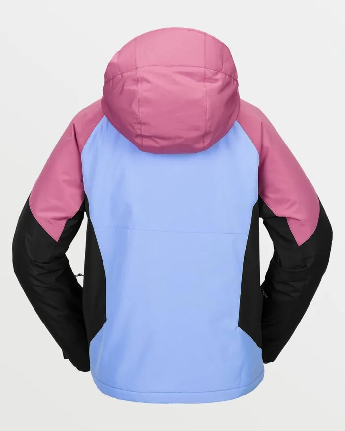Womens Agate Insulated Jacket 8211 Crystal Blue Womens Volcom Jackets