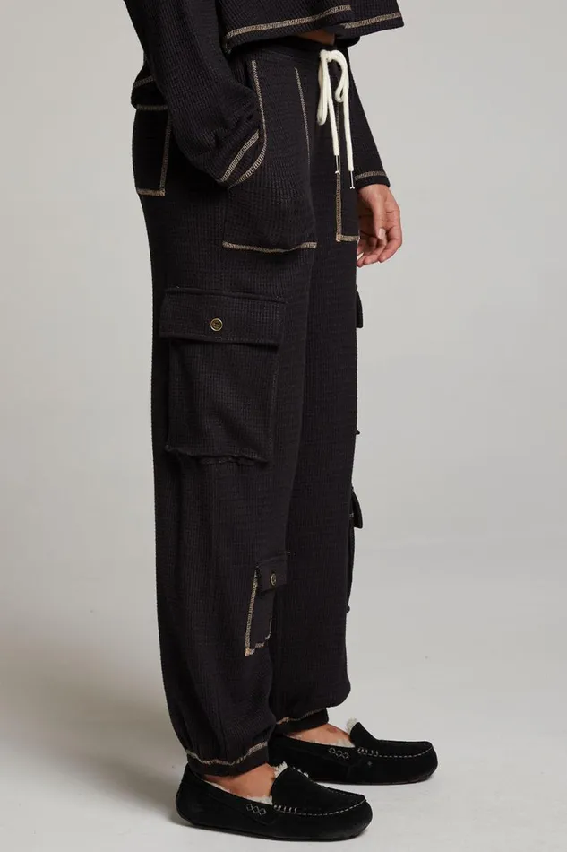 Womens Chaser Brand Bottoms Bily Licorice Jogger