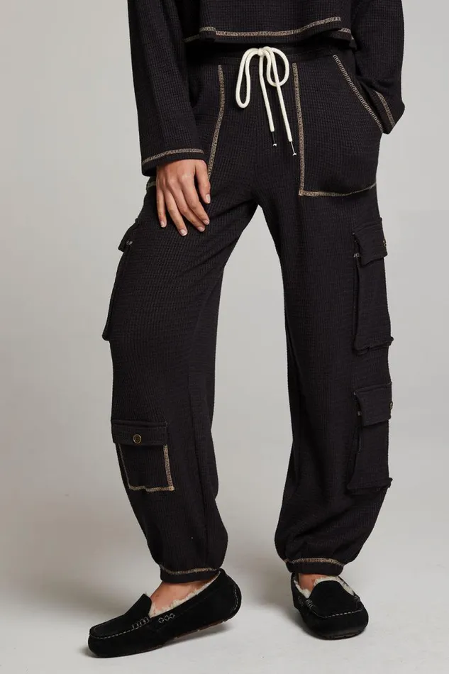 Womens Chaser Brand Bottoms Bily Licorice Jogger