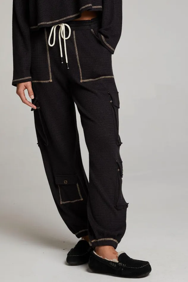 Womens Chaser Brand Bottoms Bily Licorice Jogger