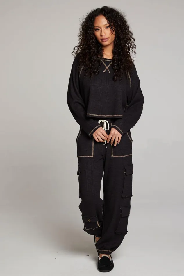 Womens Chaser Brand Bottoms Bily Licorice Jogger