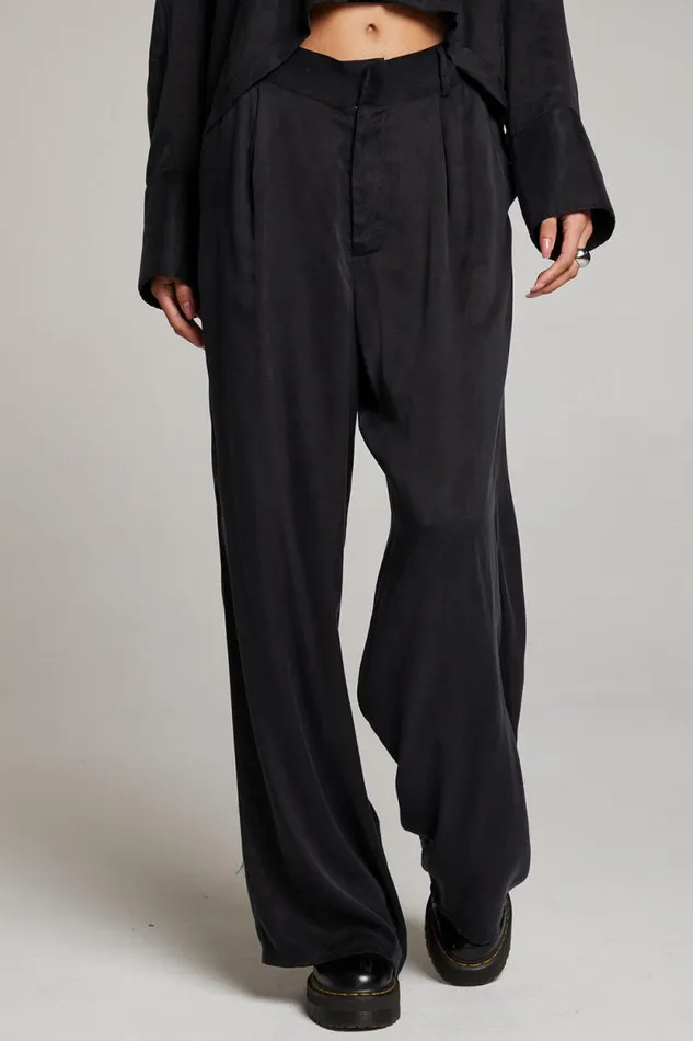 Womens Chaser Brand Bottoms Roy Licorice Trouser