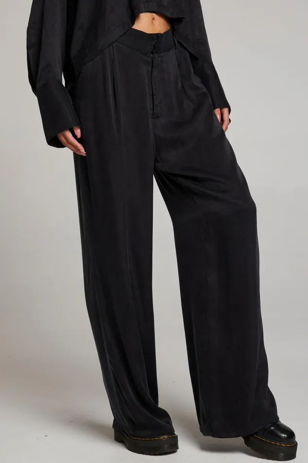 Womens Chaser Brand Bottoms Roy Licorice Trouser