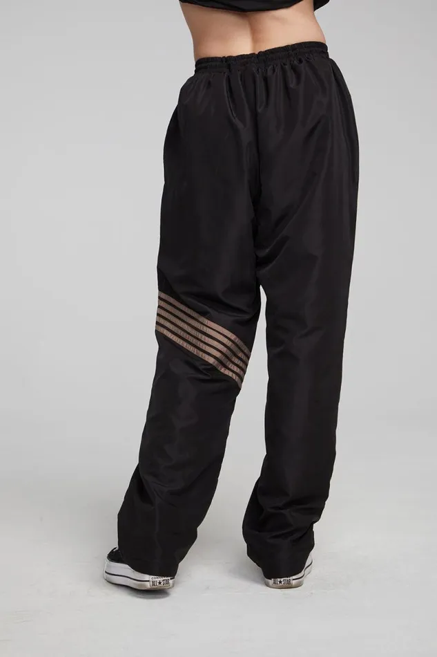 Womens Chaser Brand Bottoms Yoko Shadow Black Jogger