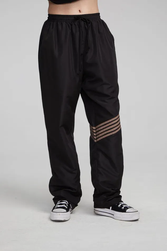 Womens Chaser Brand Bottoms Yoko Shadow Black Jogger