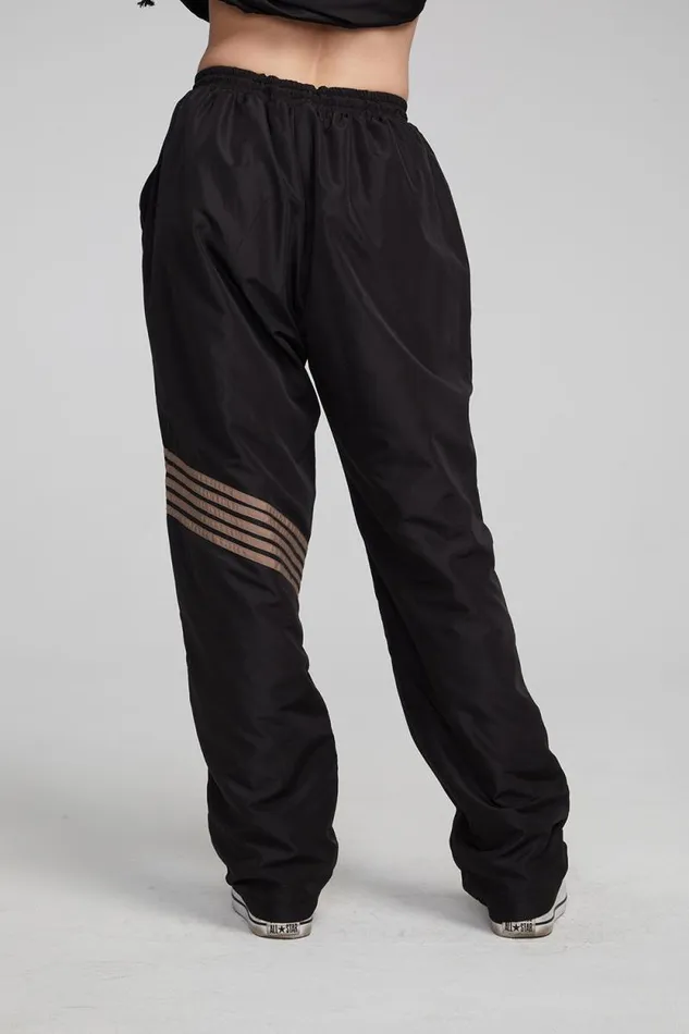 Womens Chaser Brand Bottoms Yoko Shadow Black Jogger