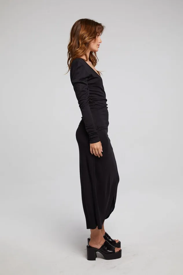 Womens Chaser Brand Dresses Harmony Licorice Midi Dress