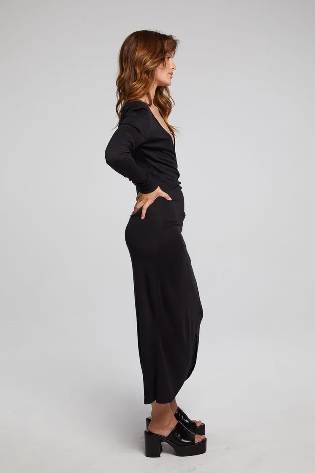 Womens Chaser Brand Dresses Harmony Licorice Midi Dress