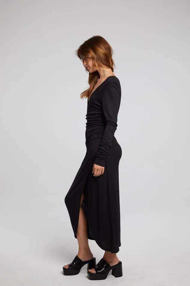 Womens Chaser Brand Dresses Harmony Licorice Midi Dress