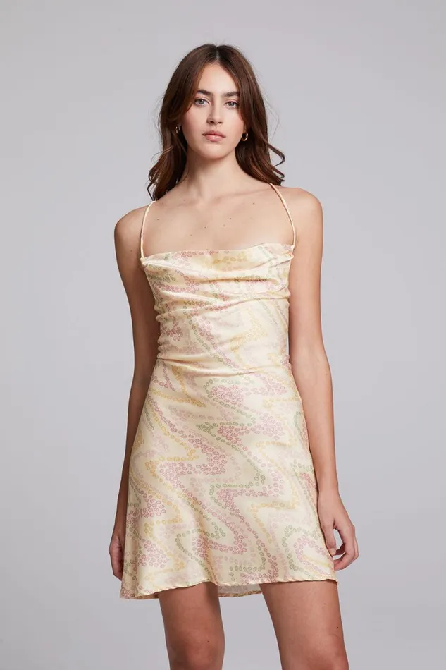 Womens Chaser Brand Dresses Positano Vanilla Slip Dress