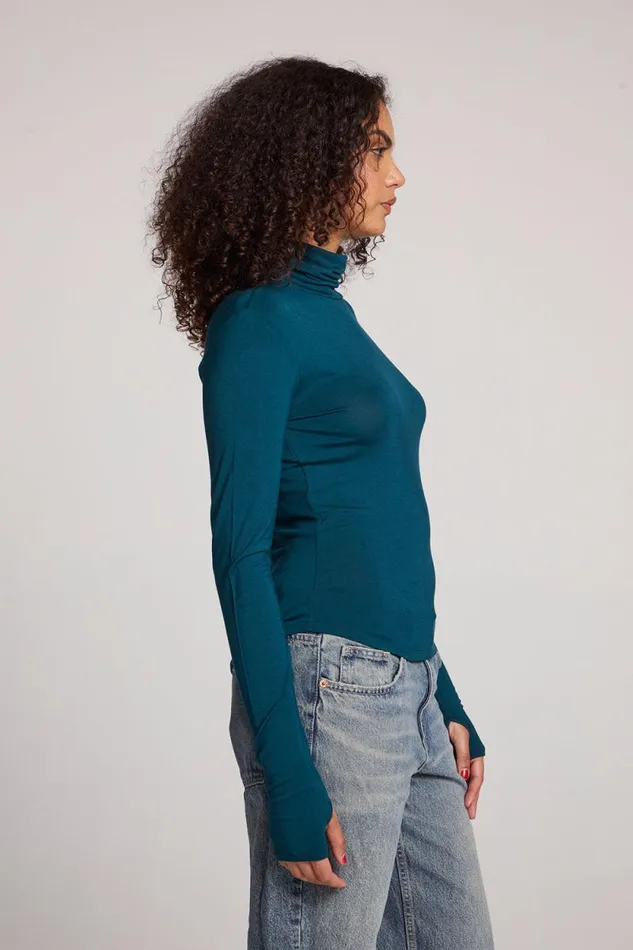 Womens Chaser Brand Loungewear Vicente Dark Sea Long Sleeve