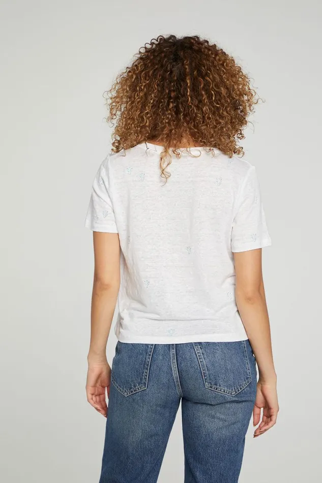 Womens Chaser Brand Tops Cactus Flower
