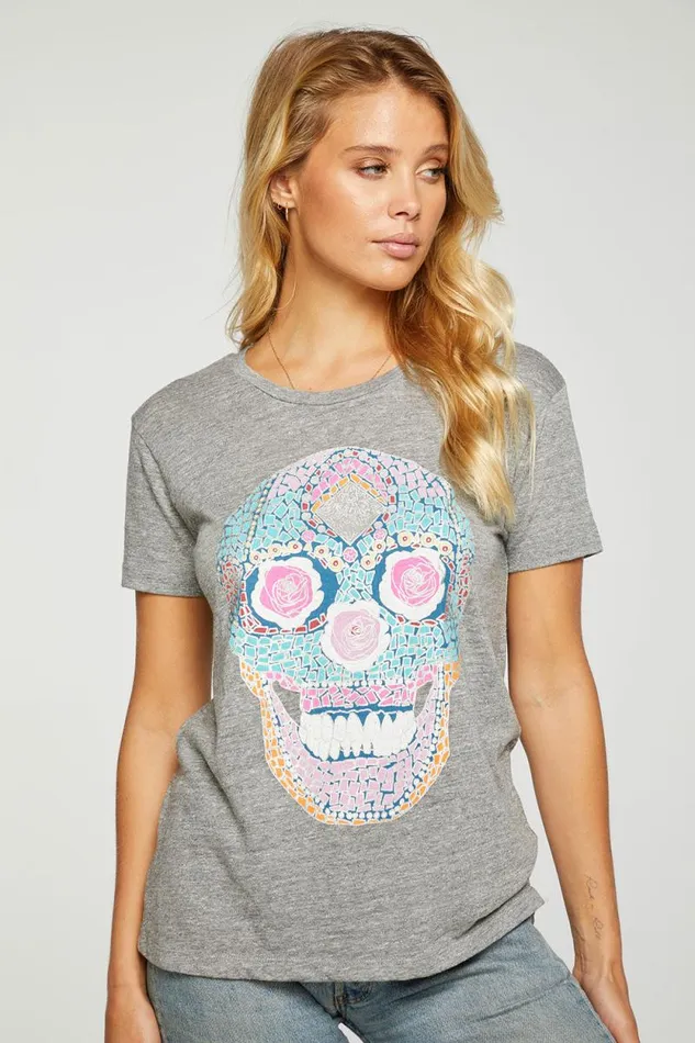 Womens Chaser Brand Tops Calavera
