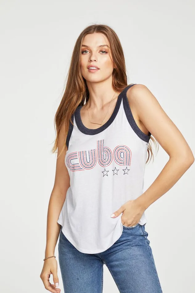 Womens Chaser Brand Tops Cuba