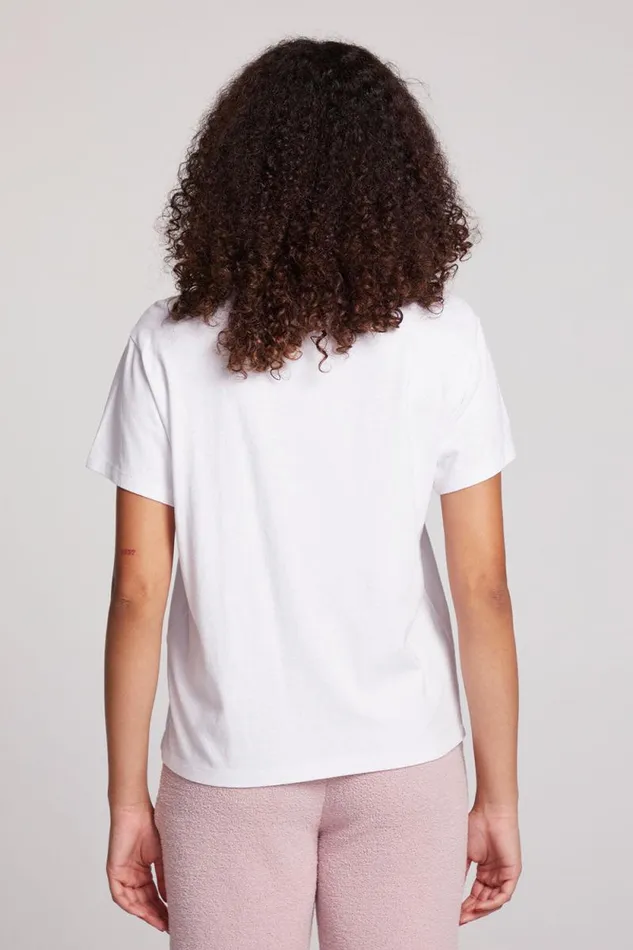 Womens Chaser Brand Tops Heart Tee