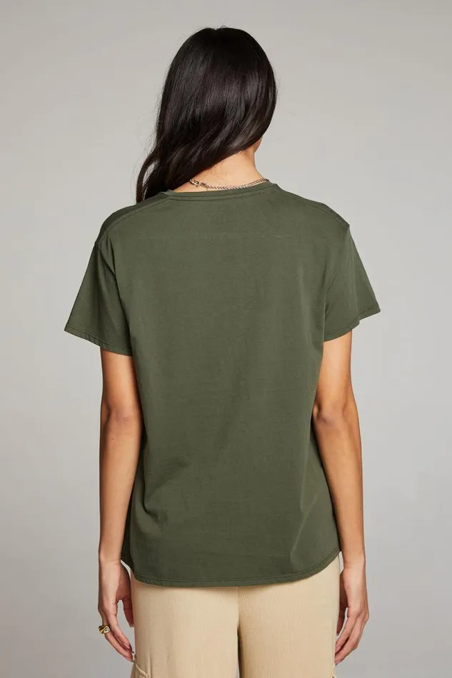 Womens Chaser Brand Tops Howdy Boots Tee