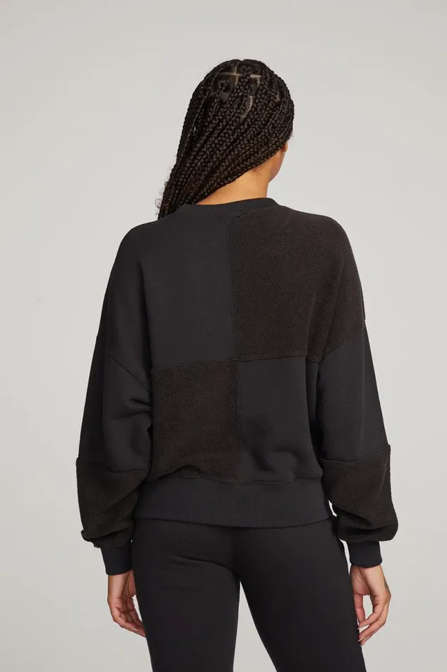 Womens Chaser Brand Tops Marie Licorice Pullover