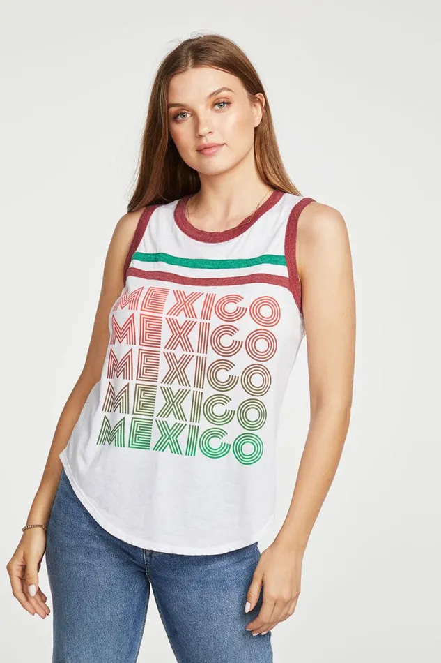 Womens Chaser Brand Tops Mexico Tank