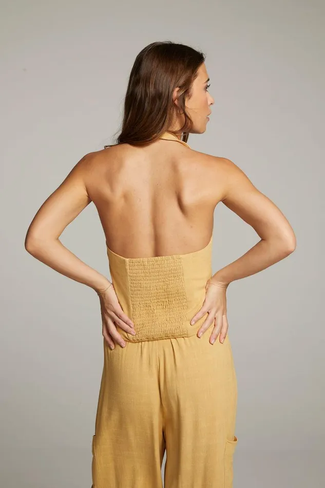 Womens Chaser Brand Tops Orlando Parchment Vest