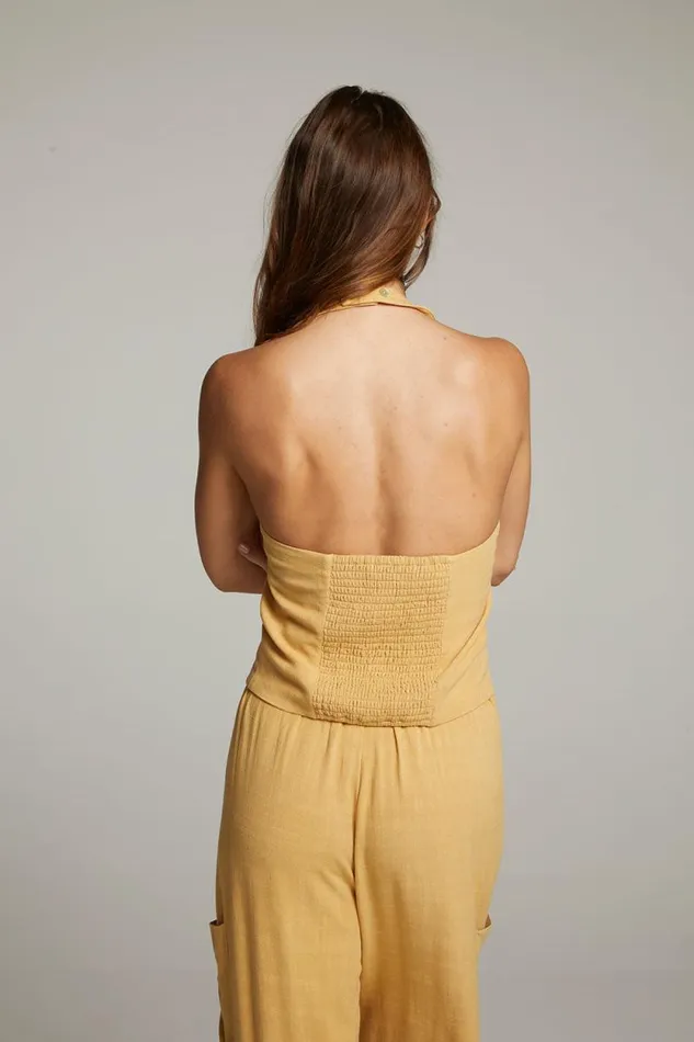 Womens Chaser Brand Tops Orlando Parchment Vest