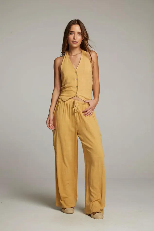 Womens Chaser Brand Tops Orlando Parchment Vest