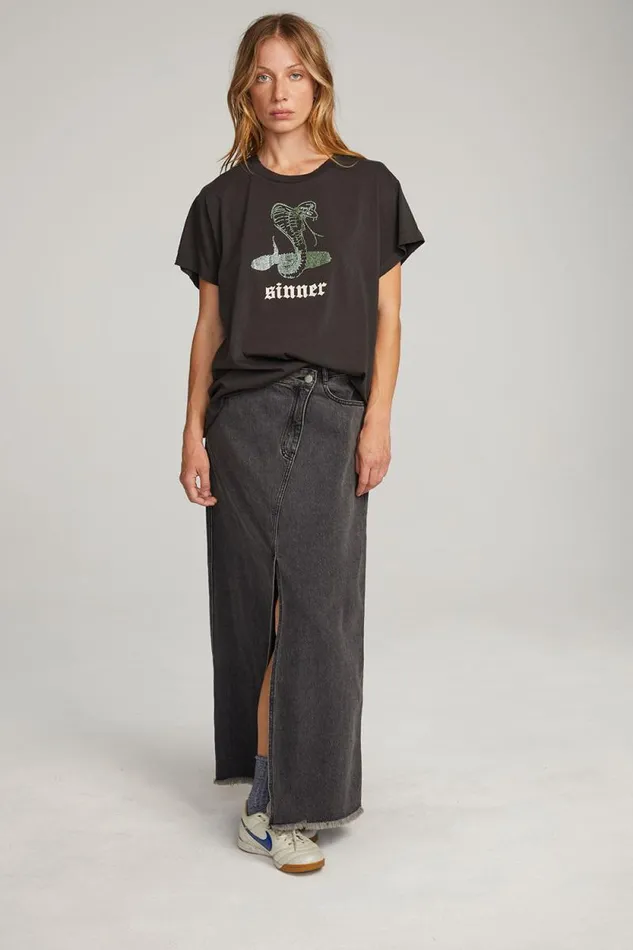 Womens Chaser Brand Tops Sinner Tee