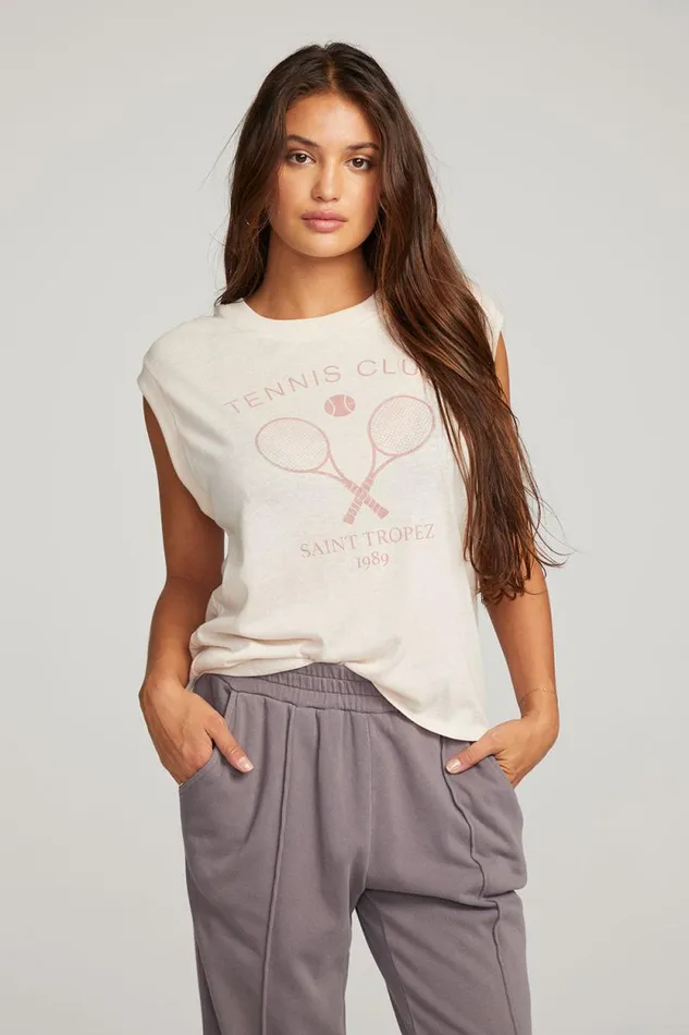 Womens Chaser Brand Tops Tennis Club Tank