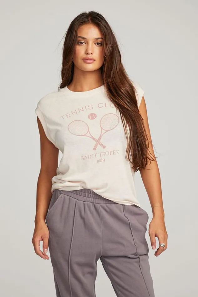 Womens Chaser Brand Tops Tennis Club Tank