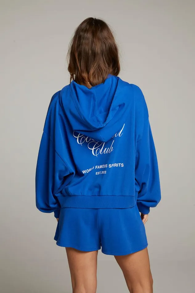 Womens Chaser Brand Tops The Cocktail Club Pullover Hoodie