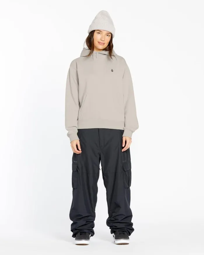 Womens Costus Pullover Fleece 8211 Stone Womens Volcom Layering