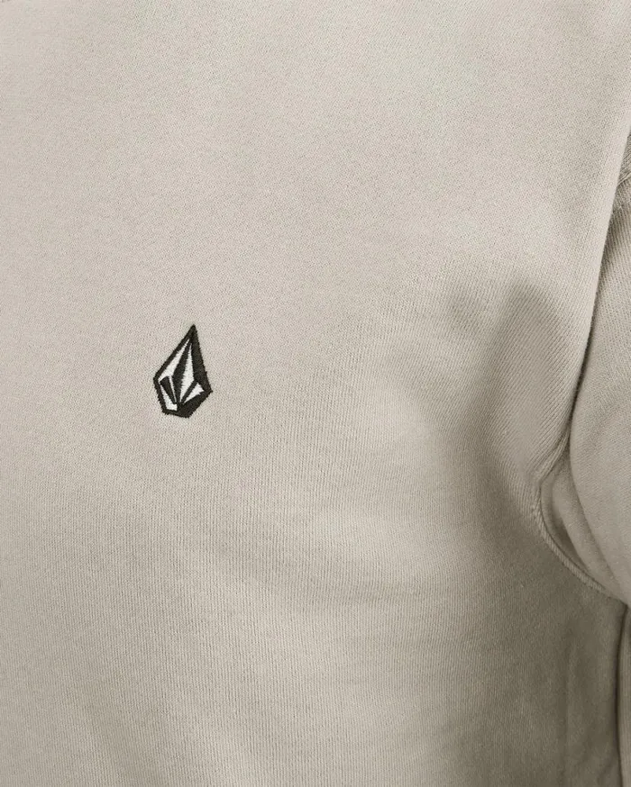 Womens Costus Pullover Fleece 8211 Stone Womens Volcom Layering