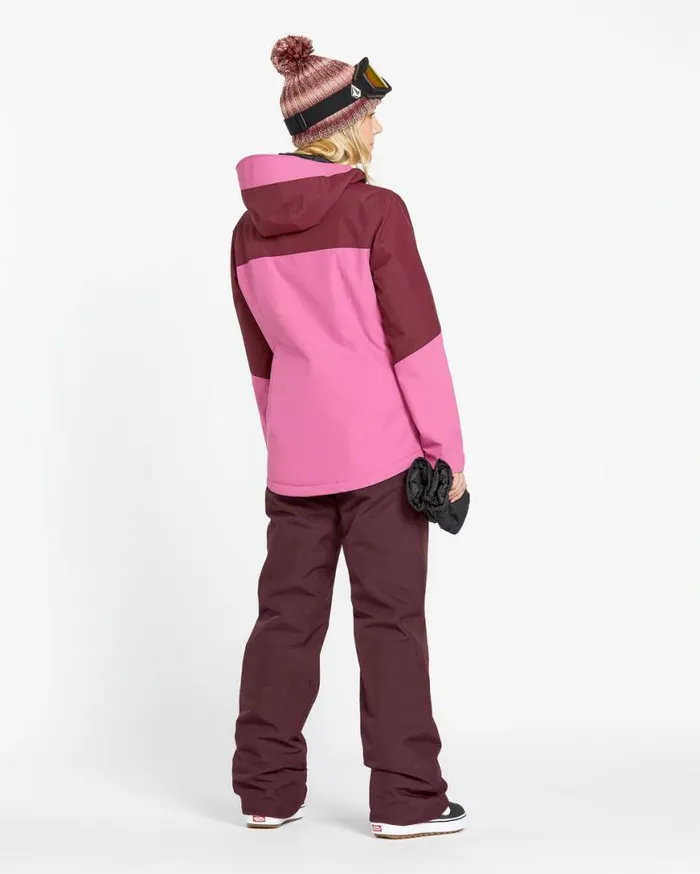 Womens Frochickie Insulated Pants 8211 Burgundy Womens Volcom Pants
