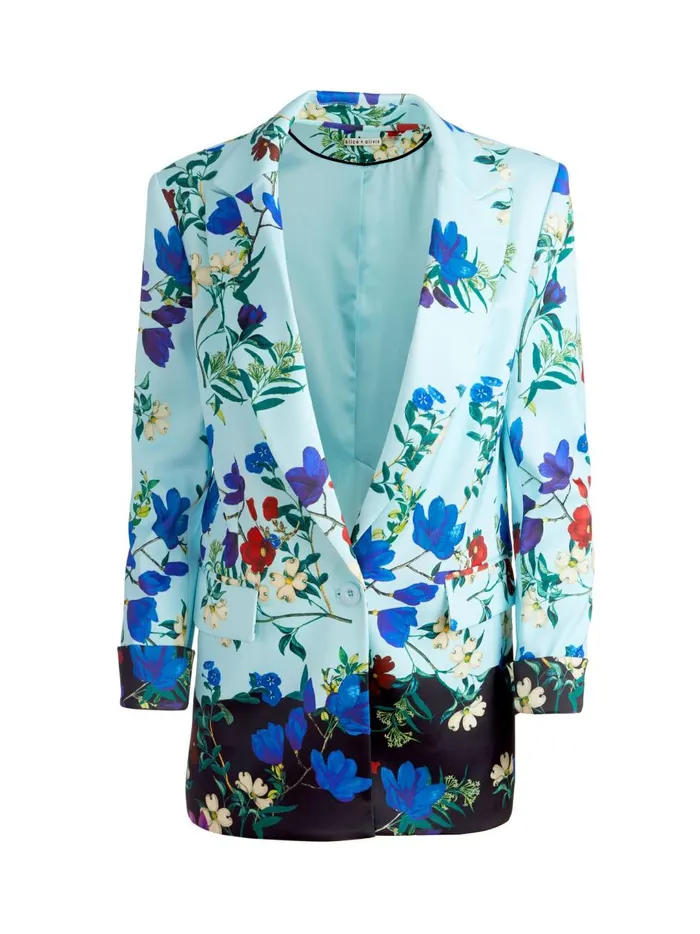 Womens Jackets Coats Alice Olivia Justine Rolled Cuff Blazer Beautiful Blooms Lg Julep Womens Jackets Coats Alice Olivia Justine Rolled Cuff Blazer Beautiful Blooms Lg Julep