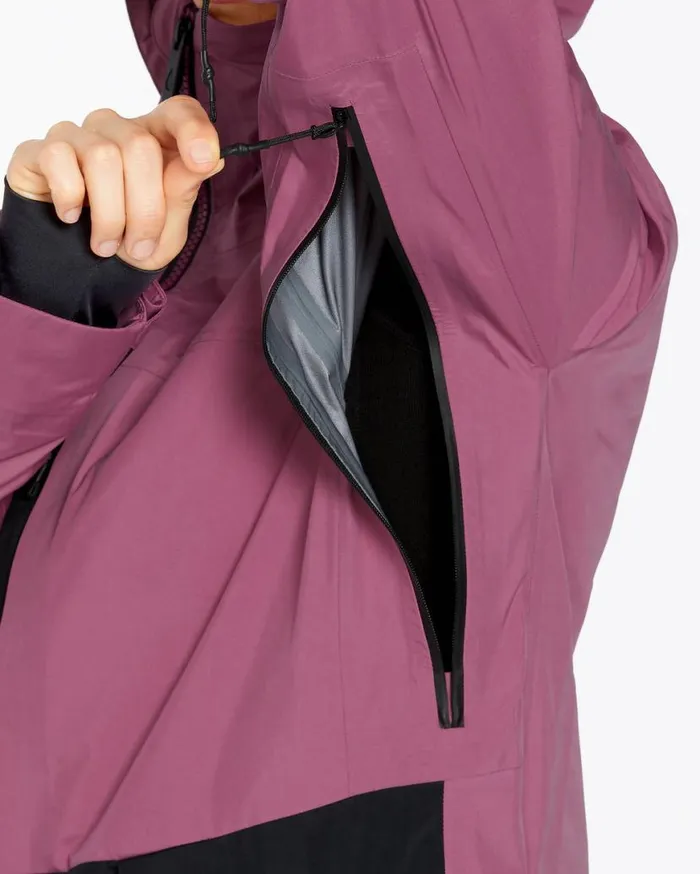 Womens Koa Tds Infrared GoreTex Jacket 8211 Blurred Violet Womens Volcom Jackets