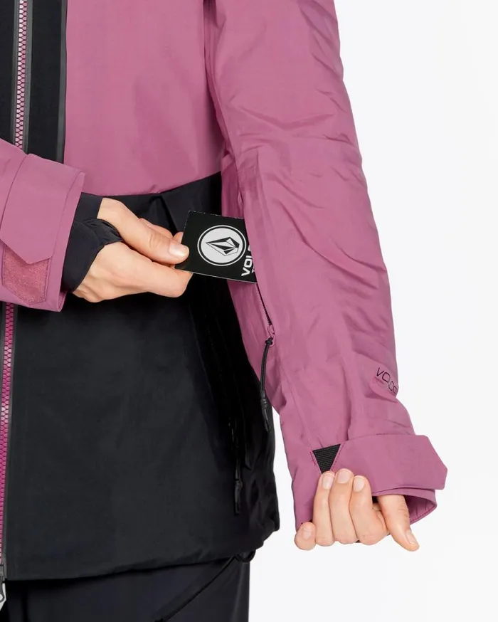 Womens Koa Tds Infrared GoreTex Jacket 8211 Blurred Violet Womens Volcom Jackets