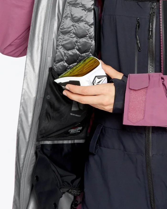 Womens Koa Tds Infrared GoreTex Jacket 8211 Blurred Violet Womens Volcom Jackets