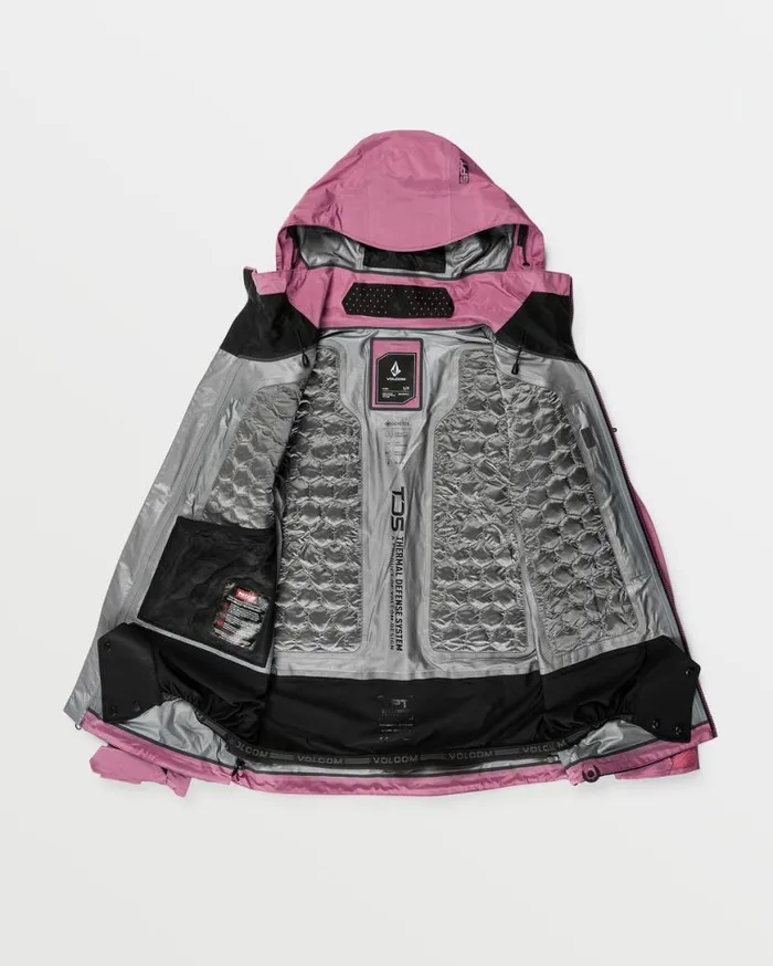 Womens Koa Tds Infrared GoreTex Jacket 8211 Blurred Violet Womens Volcom Jackets