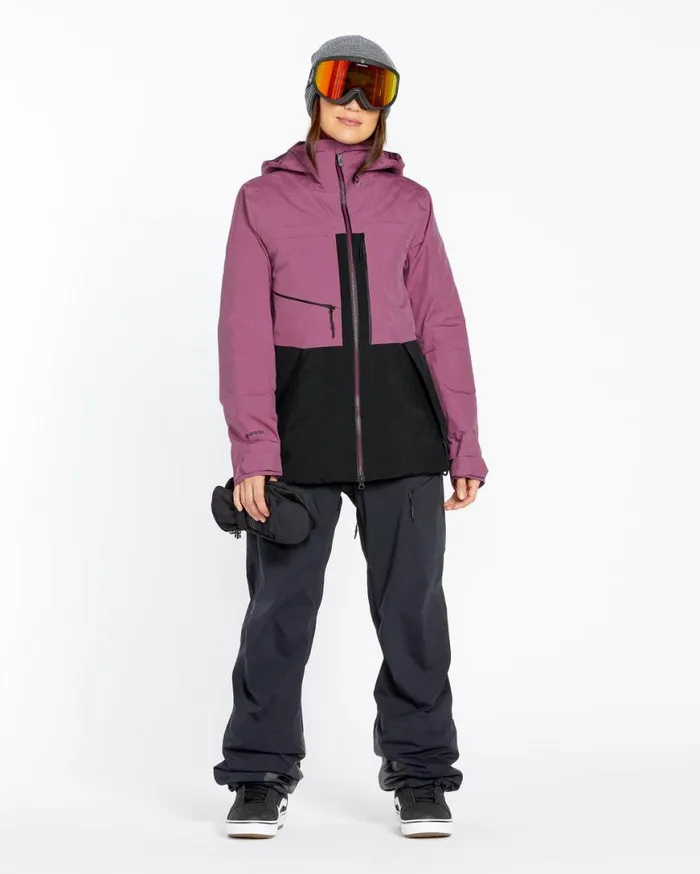 Womens Koa Tds Infrared GoreTex Jacket 8211 Blurred Violet Womens Volcom Jackets