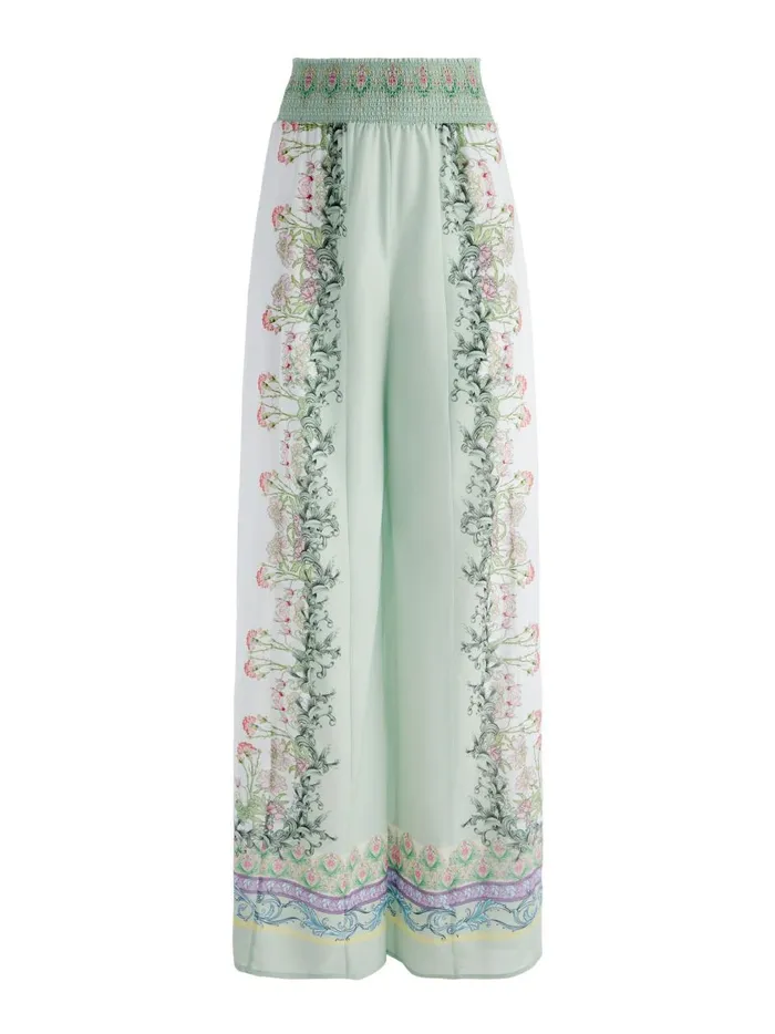 Womens Pants Alice Olivia Alabama Palazzo Pant Floral Fest