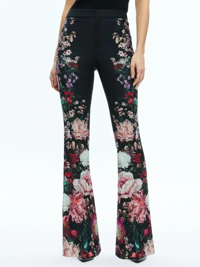 Womens Pants Alice Olivia Olivia Bootcut Pant After Midnight