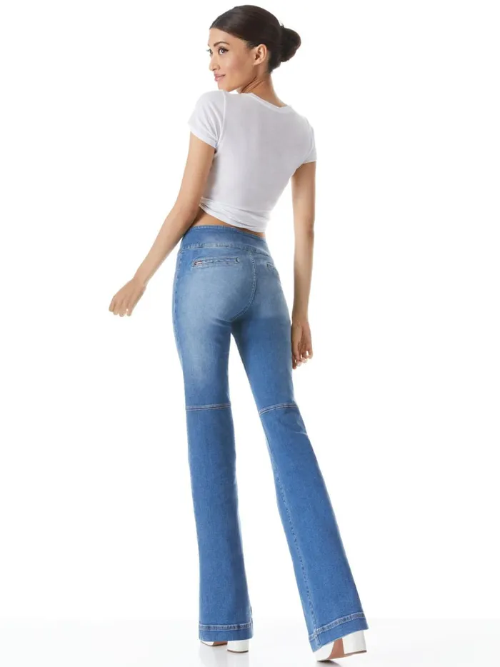 Womens Pants Alice Olivia Olivia Jean Best Intentions