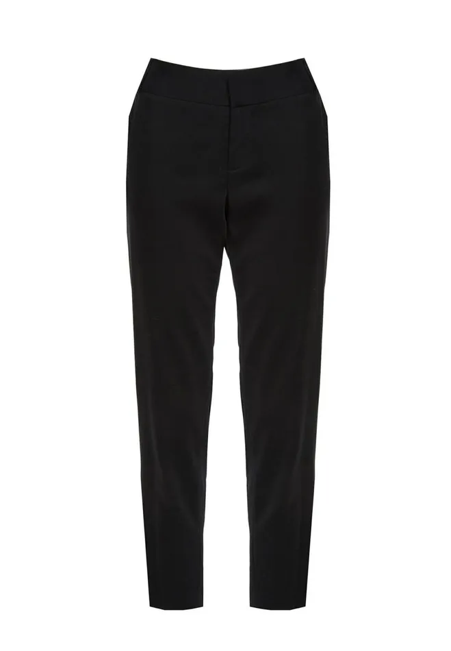 Womens Pants Alice Olivia Stacey Slim Trouser Black